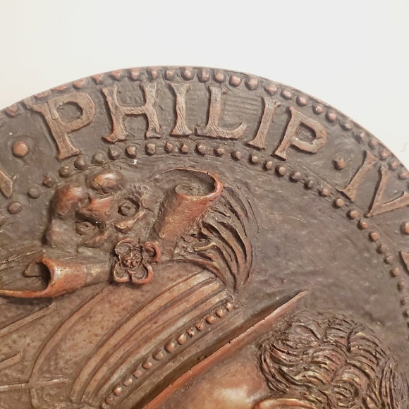 Finesse Originals  Art Sculptures Featuring Ancient Coin Philip IV D.G. - Picture 5 of 16